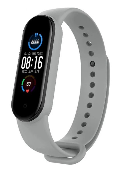 Ally Xiaomi Band 5 Akıllı Bileklik Için Silikon Kayış KORDON-(5775) - A276H698-M17276 indirimleri