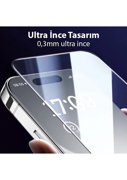 Baseus Schott iPhone 15 Pro Max Full Koruma Eye-Protection Tempered Cam Ekran Koruyu - A679H755-M54 fırsatları