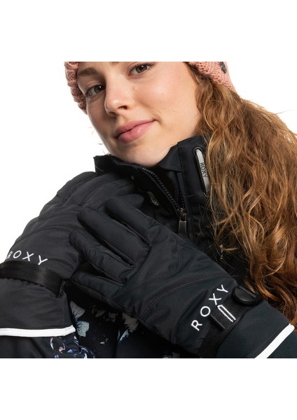 Roxy Jetty Solid Gloves Kadın Siyah Eldiven indirimleri