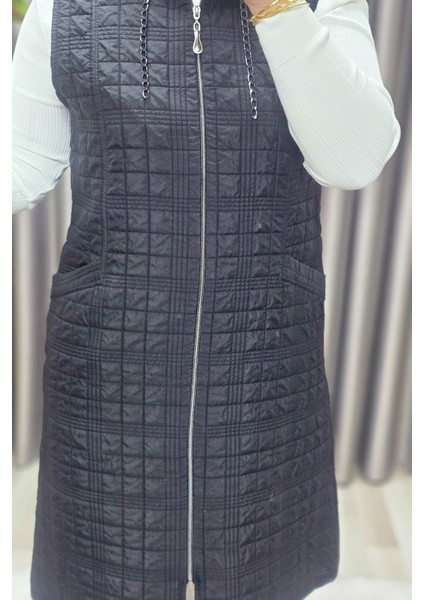 Kadın Giyim Büyük Beden 4031 Kapıtone Dik Cep Yelek fiyatları