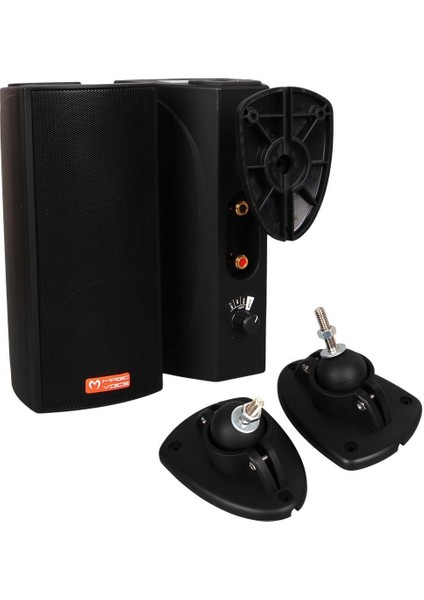 Mv-19 2x7.5 cm 40 Watt Komütatörlü Hat Trafolu Siyah Sütun Hoparlör (2'li Takım) modelleri