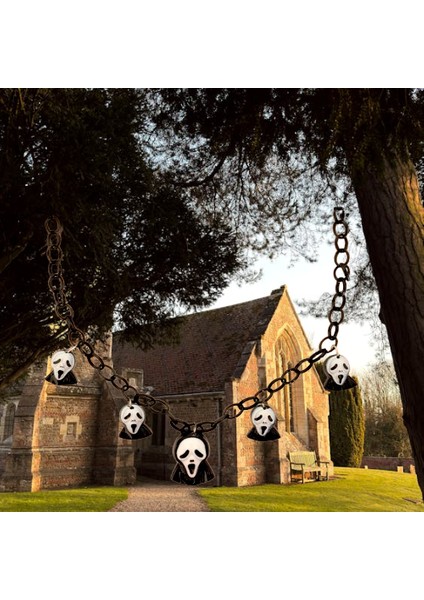 Halloween Cadılar Bayr Korkunç Kolye Çığlık 50cm indirimleri