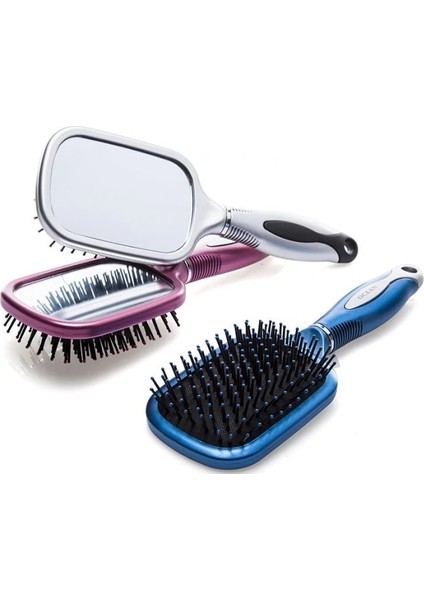 Özel Dişli Profesyonel Aynalı Saç Fırçası Aynalı Tarak fiyatları