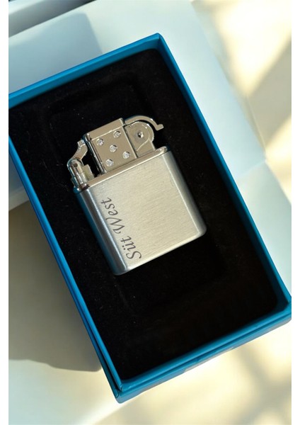 Özel Seri Puro Turbo Çakmağı Isme Özel Sevgiliye Özel Metal