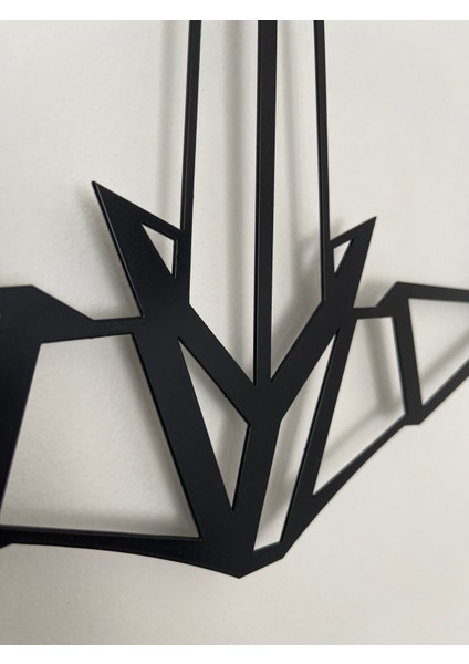 Geometrik Çapa Figürlü Metal Tablo | Modern Duvar Dekoru fırsatları