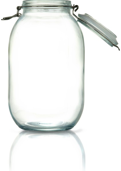 Korken Kavanoz 3000 ml Vakumlu Kilitli Cam Saklama Kavanozu fiyatları