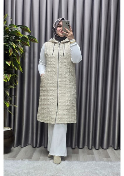 Kadın Giyim Büyük Beden 4031 Kapıtone Dik Cep Yelek fiyatları