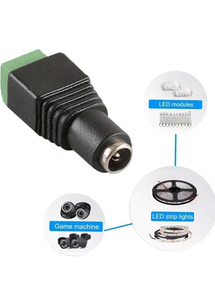 5.5x2 1 mm Dişi F Konnektör modelleri