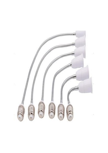 PM-26716 Esnek Bükülebilir Metal E27 Lamba Tutucu Duy 39.5 cm