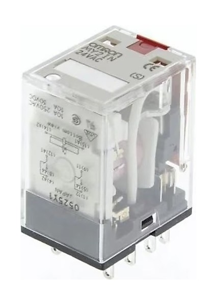Omron My2ın 24VAC S Röle Soketli 8 Pinli Dpdt 10 A