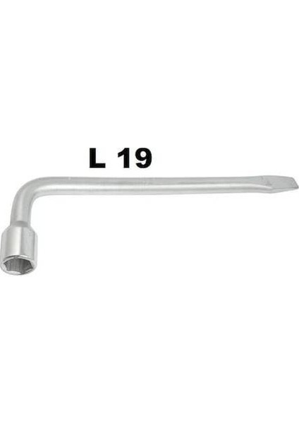 Pipo Tipi L 19 Bijon Anahtarı L Tipi Bijon 19