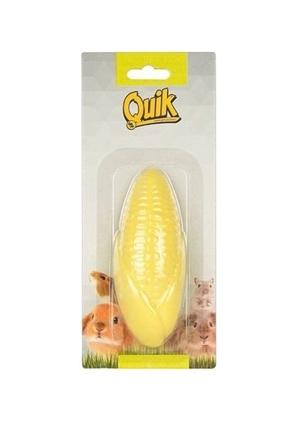 Quik Mısır Şekilli Kalsiyum ve Mineralli Kemirgen Blok