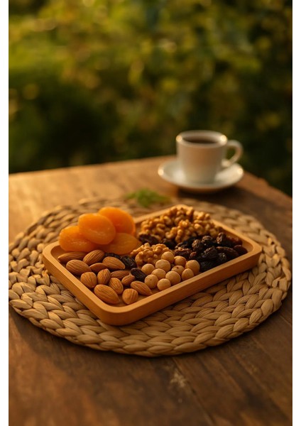 Doğal Bambu Sunum Tepsisi 14X24 cm indirimleri