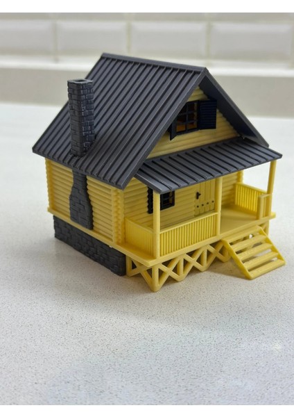 Minyatür Maket Ev, Ağaç Ev-Kar Kış Temalı fiyatları