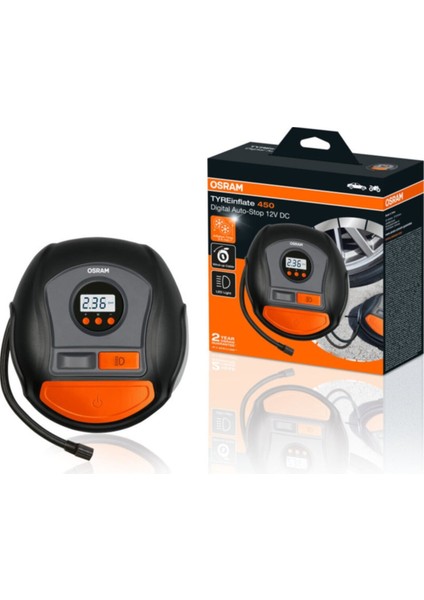 Lastik Şişirme Kompresörü Tyreinflate 450