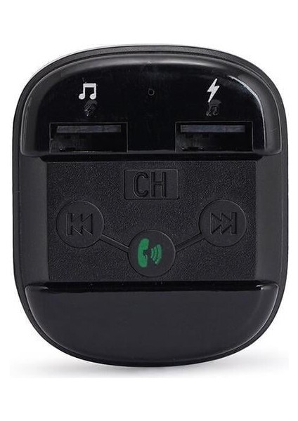 HL-19681 X12 Handsfree Çift Usb/sd/bluetooth 12-24 Volt Fm Transmitter