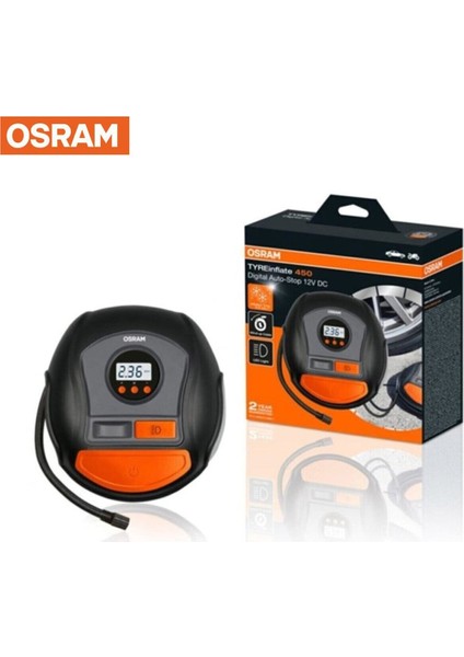 Osram Lastik Şişirme Kompresörü Tyreinflate 450 OTI450