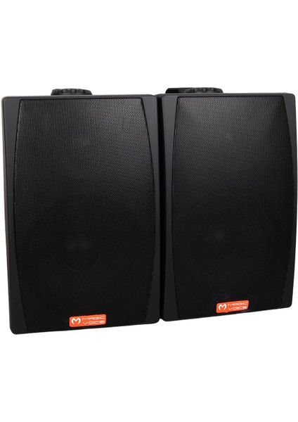 Mv-03 16 cm 60 Watt Komütatörlü Hat Trafolu Siyah Sütun Hoparlör (2'li Takım) fiyatları