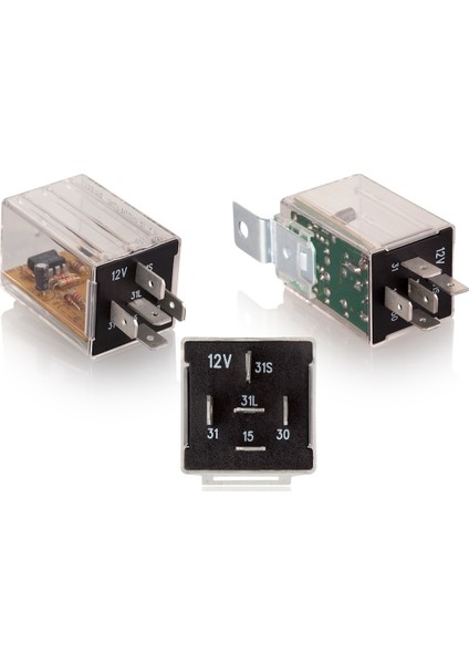 Gecikmeli Iç Aydinlatma Rölesi Dimmerli 12V 20 Saniye Braketli 504586768