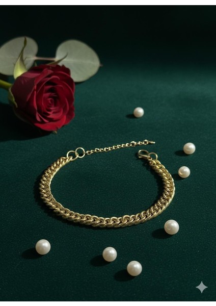 Gold Çelik Şık Bileklik fiyatları