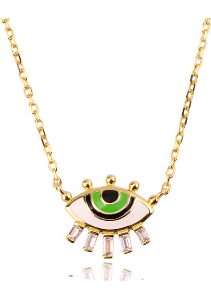 Göz Gümüş Kolye Ms3627 modelleri