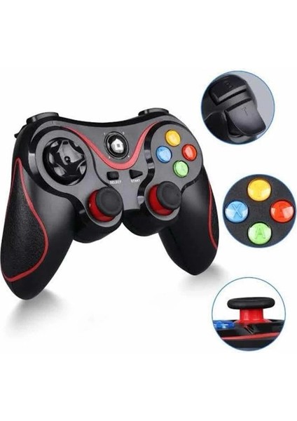 Kablosuz Oyun Kolu Bluetooth Joystick Gamepad Android Uyumlu indirimleri