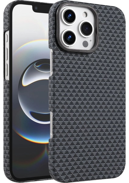 CPT16 Apple iPhone 16 Pro Max Vega Magsafe Kapak - Gri