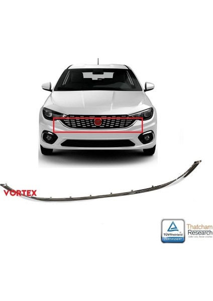 Fiat - Ön Panjur Alt Nikelajı Egea 2015- - 735637924