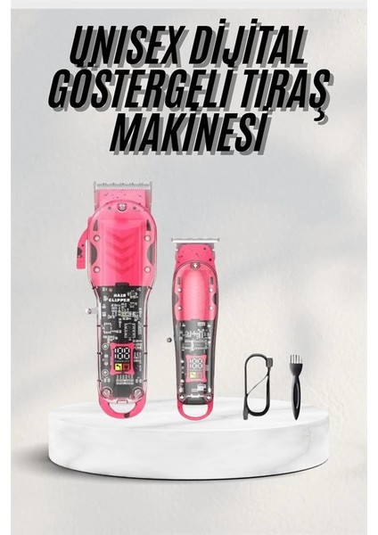 Renkli Profesyonel Tıraş Makinesi USB Şarjlı Saç Kesme Makinesi fiyatları