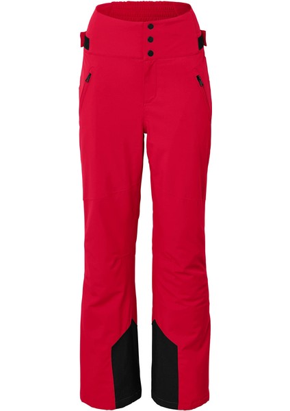 Kadın Kayak Pantolonu, Yük. Bel, Kırmızı
