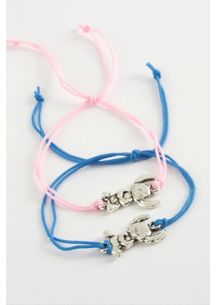 2 Adet Çzgflm Karakteri Ip Bileklik