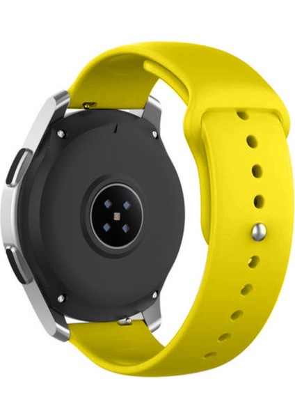 Huawei Watch Gt6 Gt6 Pro 46MM Uyumlu Standart Klasik Spor Silikon Kordon 22MM Kayış