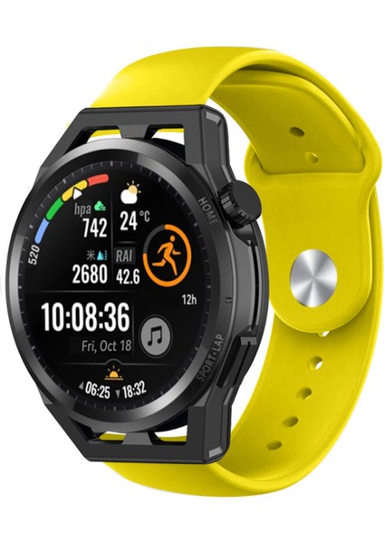 Huawei Watch Gt6 Gt6 Pro 46MM Uyumlu Standart Klasik Spor Silikon Kordon 22MM Kayış modelleri