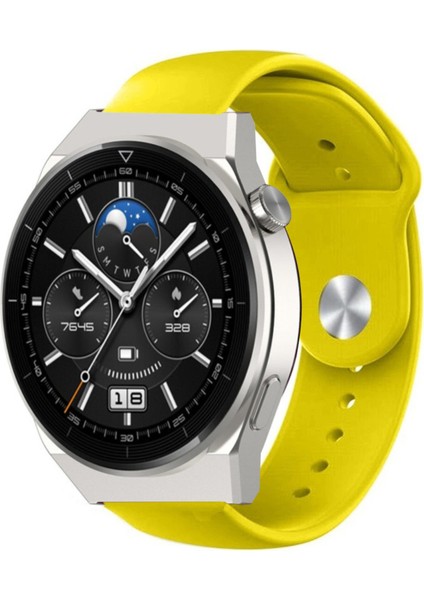 Huawei Watch Gt6 Gt6 Pro 46MM Uyumlu Standart Klasik Spor Silikon Kordon 22MM Kayış fırsatları