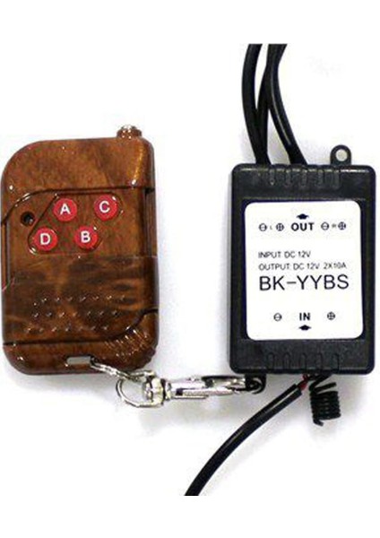 F1 Sis Çakar Modülü Uzaktan Kumandalı 4 Fonksiyonlu