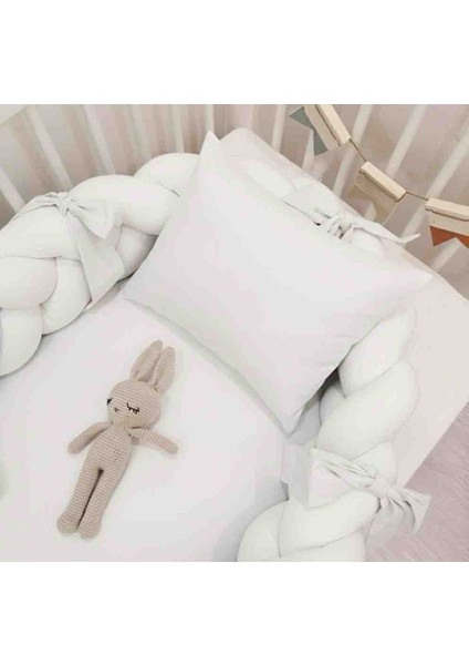 Babynest %100 Pamuk Özel Tasarım Örgü Korumalık Kenarlı Bebek Yatağı fırsatları