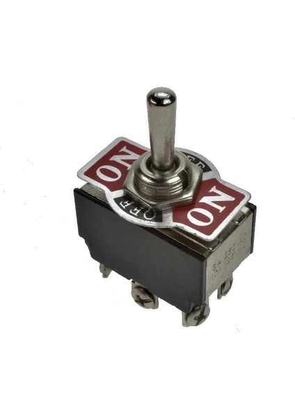 Sag Orta Sol Çıtçıt Anahtar 6 Uçlu Metal On-Off-On Anahtar Dügme