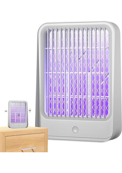 Elektrikli Sinek Kovucu USB Şarjlı Sessiz ve Etkili LED Işıklı Kapan