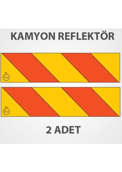 Kamyon Arka Işaret Reflektörü Metal Sac Malzeme