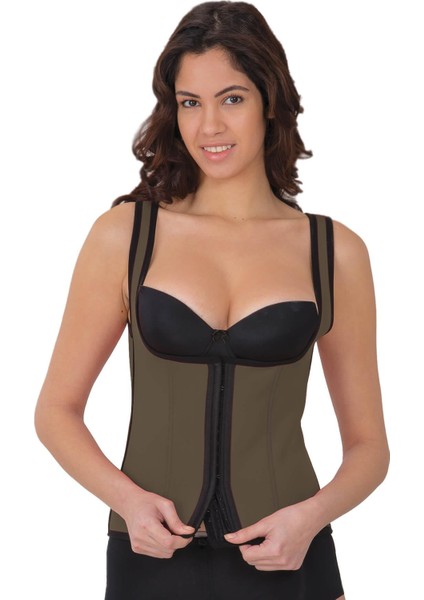 Ten Mı 9173 Agraflı Göğsü Açık Atlet Korse