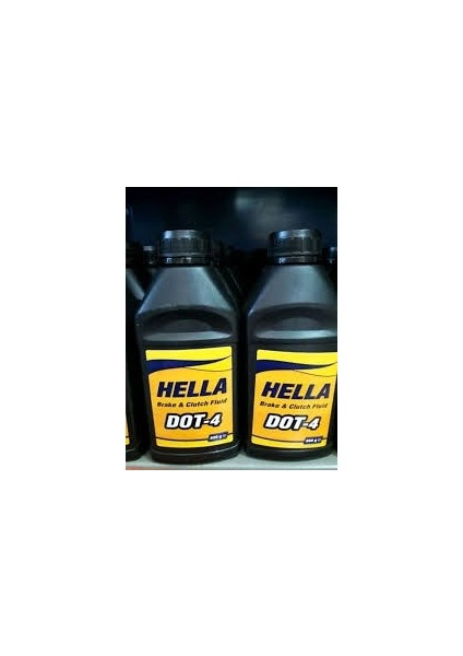 Hella Dot 4 Fren Hidrolik Yağı Fren Hidroliği 500 ml