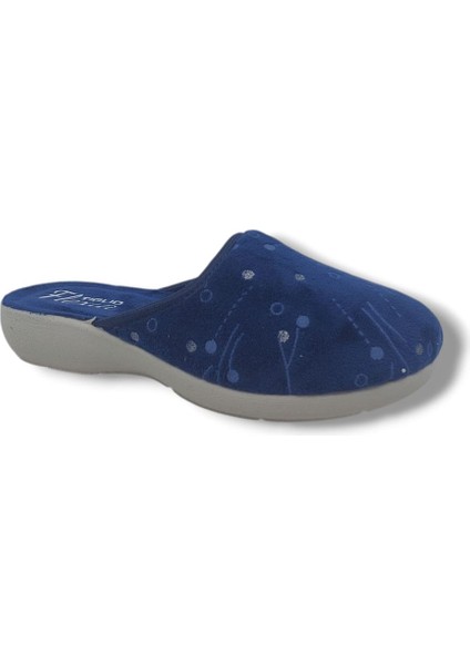 Tıglıo 400 Kadın Lacivert Kadife Kumaş Evterlik