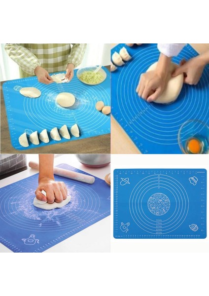 Silikon Hamur Açma ve Yoğurma Matı - Ölçekli fiyatları