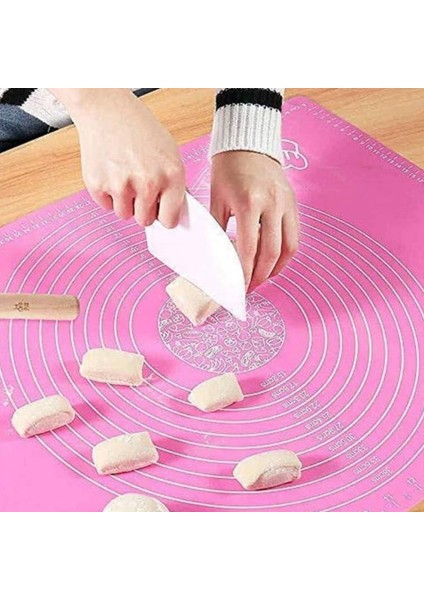 Silikon Hamur Açma ve Yoğurma Matı - Ölçekli modelleri