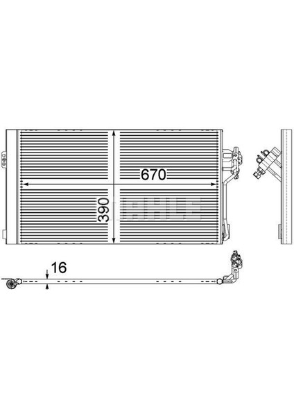 Mtxdpn Klima Radyatoru Mercedes Vito W639 03
