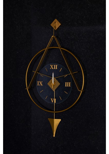 Meridyen Gold Klasik | Bablo Premium Duvar Saatleri