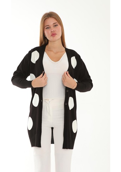 Ince Triko Hırka Puantiye Desen fiyatları