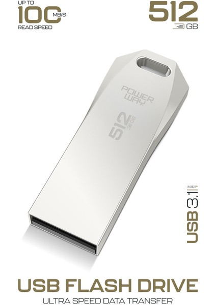 Premium 512 GB USB 3.1 Metal Gövde Ultra Hızlı Flash Bellek Data Traveler fiyatları