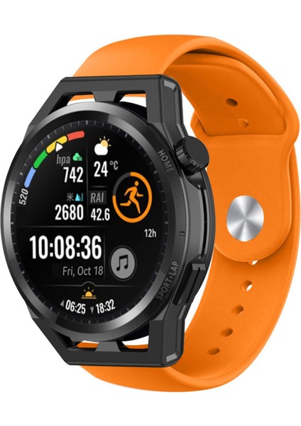 Huawei Watch Gt6 Gt6 Pro 46MM Uyumlu Standart Klasik Spor Silikon Kordon 22MM Kayış fırsatları