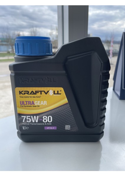Kraftvoll 75W-80 Gl-5 Sentetik Şanzıman Yağı 1 L